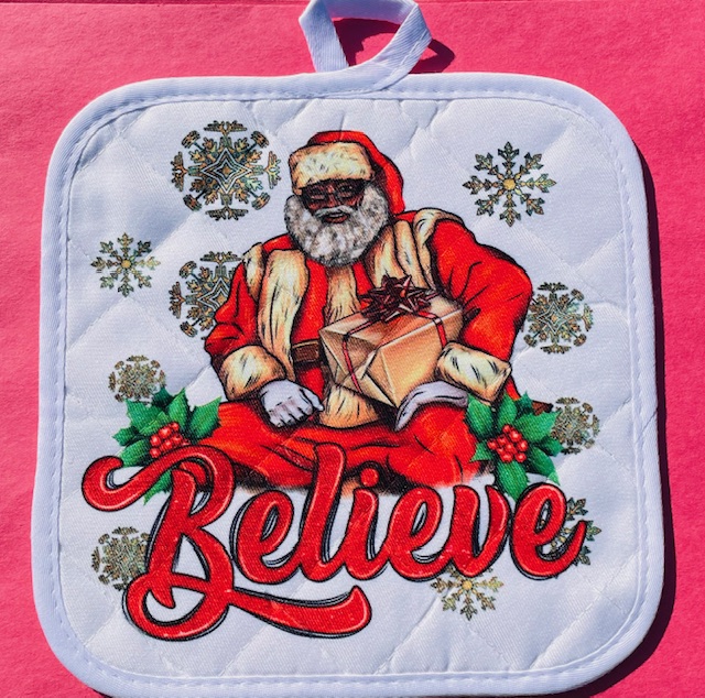 Believe Pot Holder- 2pk